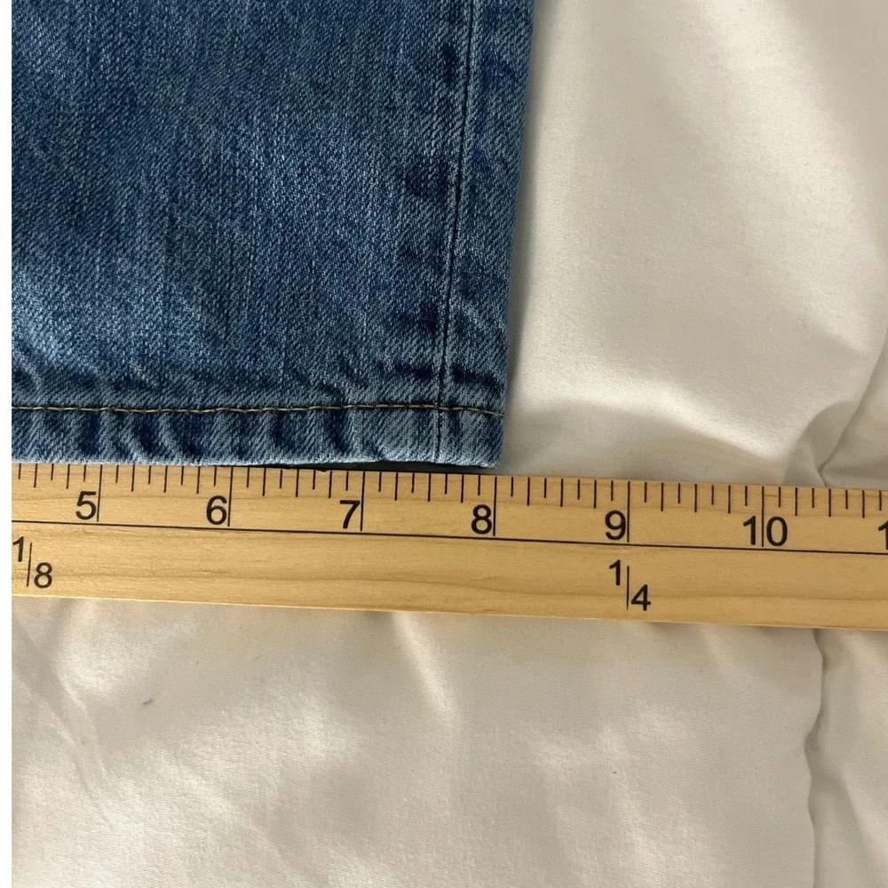 Polo Ralph Lauren Men's Straight Leg Denim‎ Jeans Blue Medium Wash 36x32 Cotton